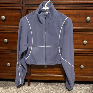 ALO Yoga Polar Fleece Game Time Full zip Jacket